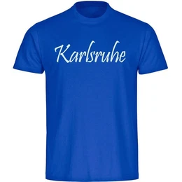 T-Shirt Herren Karlsruhe - Schriftzug - Mnner