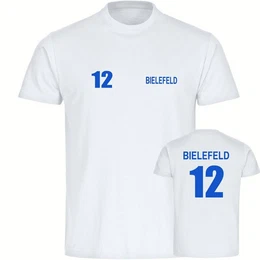 T-Shirt Herren Bielefeld - Trikot Nummer 12 - Mnner