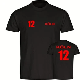 T-Shirt Herren Kln - Trikot Nummer 12 - Mnner