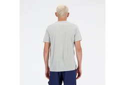 New Balance Kurzarmshirt Athletics T-Shirt Grau/Khaki/Hellgrau/Weiß/Silber/Beige