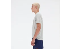 New Balance Kurzarmshirt Athletics T-Shirt Grau/Khaki/Hellgrau/Weiß/Silber/Beige