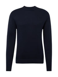 SELECTED HOMME Rundhalspullover SLHDane marine