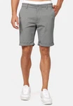 Indicode Chinoshorts Chiltern Grau/Hellgrau/Dunkelgrau