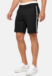 Indicode Chinoshorts Chiltern Schwarz