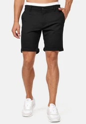 Indicode Chinoshorts Chiltern Schwarz