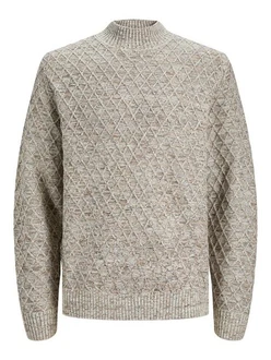 JACK & JONES Pullover Ziggi beige JACK & JONES Pullover Ziggi beige