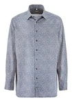OLYMP Businesshemd Luxor comfort fit Grafik-Print Blau/Hellblau/Grau/Dunkelblau