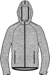 Energetics Anorak He.-Kapuzenjacke Toddy VIII melange/grau dunkel