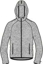 Energetics Anorak He.-Kapuzenjacke Toddy VIII melange/grau dunkel