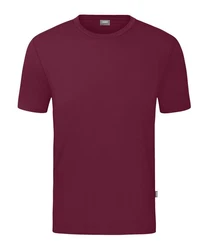 Jako T-Shirt Organic Dunkelrot/Lila/Rosa