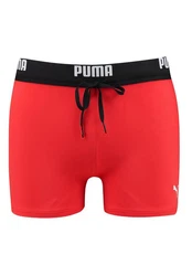 PUMA Badehose SWIM MEN LOGO TRUNK Rot/Lila/Orange