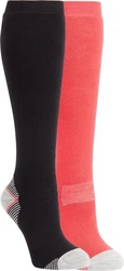 McKINLEY Skisocken Ux.-Strumpf Rob ux 2-pack Rot/Rosa
