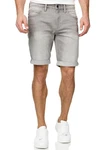Indicode Herren Sommer Jeans Shorts B556a Grau/Khaki/Beige/Hellgrau