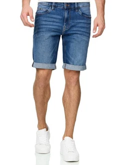 Indicode Herren Sommer Jeans Shorts B556a Mittelblau (B556a) Indicode Herren Sommer Jeans Shorts B556a Mittelblau (B556a)