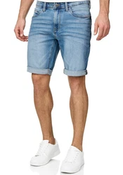 Indicode Herren Sommer Jeans Shorts B556a 