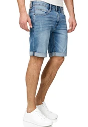 Indicode Herren Sommer Jeans Shorts B556a 