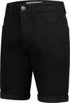 Indicode Herren Sommer Jeans Shorts B556a Schwarz/Dunkelgrau