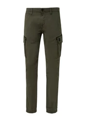 s.Oliver Cargohose mit Cargotaschen Garment Dye
