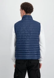 Alpha Industries Blouson Vests Puffer Vest Ultra LW Dunkelblau/Hellblau/Blau