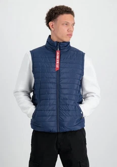 Alpha Industries Blouson Vests Puffer Vest Ultra LW Dunkelblau/Hellblau/Blau