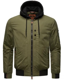 Bomberjacke Hoobo Stylische Herren Fliegerjacke mit abnehmbarer Innenjacke
