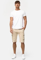 Indicode Cargoshorts Coeur Khaki/Beige