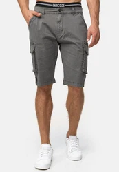 Indicode Cargoshorts Coeur Grau/Dunkelgrau/Hellgrau/Dunkelgrün/Khaki