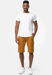Indicode Cargoshorts Coeur Braun/Orange/Gelb/Beige