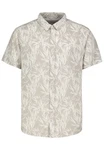 Eight2Nine Kurzarmhemd Beige/Khaki/Weiß/Creme/Grün