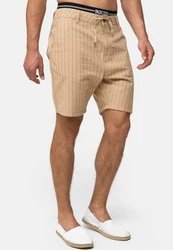 Indicode Chinoshorts Giwgros Beige/Khaki/Braun