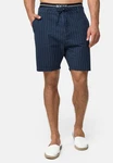 Indicode Chinoshorts Giwgros Dunkelblau/Blau