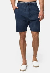 Indicode Chinoshorts Giwgros Dunkelblau/Blau
