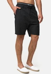 Indicode Chinoshorts Giwgros Gelb/Dunkelblau/Schwarz/Blau