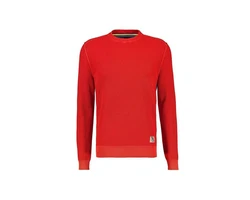 LERROS Longpullover Regular Fit rot