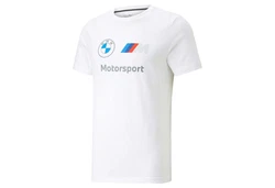 PUMA T-Shirt BMW Motorsport ESS Logo Tee Weiß/Creme/Blau