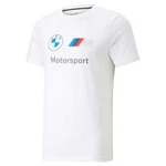 PUMA T-Shirt BMW Motorsport ESS Logo Tee Weiß/Creme/Blau