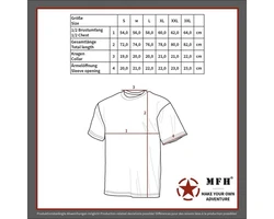 MFH T-Shirt Outdoor US Tarn Flecktarn/vegetato