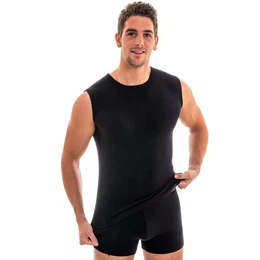 Unterhemd 553040 Herren Muskelshirt mit Rundhals-Ausschnitt