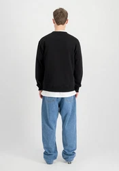 Alpha Industries Sweater Holographic SL Schwarz/Dunkelblau