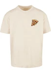 Merchcode T-Shirt Herren Pizza Comic Tee Khaki/Beige
