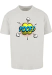 Merchcode T-Shirt Herren POOF Comic Heavy Oversized Tee Grau/Braun/Beige Merchcode T-Shirt Herren POOF Comic Heavy Oversized Tee Grau/Braun/Beige