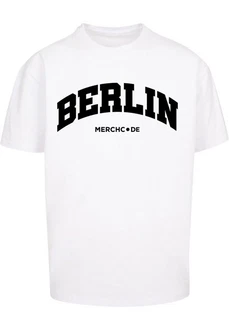 Merchcode T-Shirt Berlin Wording - Heavy Oversize Tee Rot/Hellblau/Weiß/Beige/Creme/Blau Merchcode T-Shirt Berlin Wording - Heavy Oversize Tee Rot/Hellblau/Weiß/Beige/Creme/Blau
