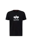 Alpha Industries T-Shirt Grunge Logo Rot/Schwarz/Blau