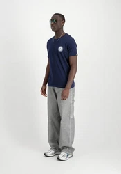 Alpha Industries T-Shirt Doted SL T-Shirt Dunkelblau/Blau
