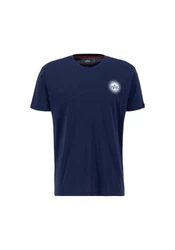 Alpha Industries T-Shirt Doted SL T-Shirt Dunkelblau/Blau