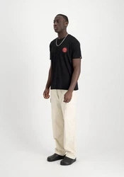 Alpha Industries T-Shirt Doted SL T-Shirt Dunkelblau/Schwarz/Rosa