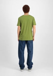 Alpha Industries T-Shirt Doted SL T-Shirt Dunkelgrün/Neonfarben/Grün