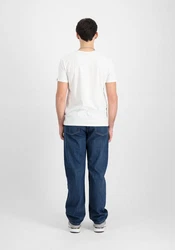 Alpha Industries T-Shirt Doted SL T-Shirt Weiß/Creme
