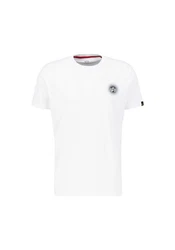 Alpha Industries T-Shirt Doted SL T-Shirt Weiß/Creme