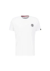 Alpha Industries T-Shirt Doted SL T-Shirt Weiß/Creme